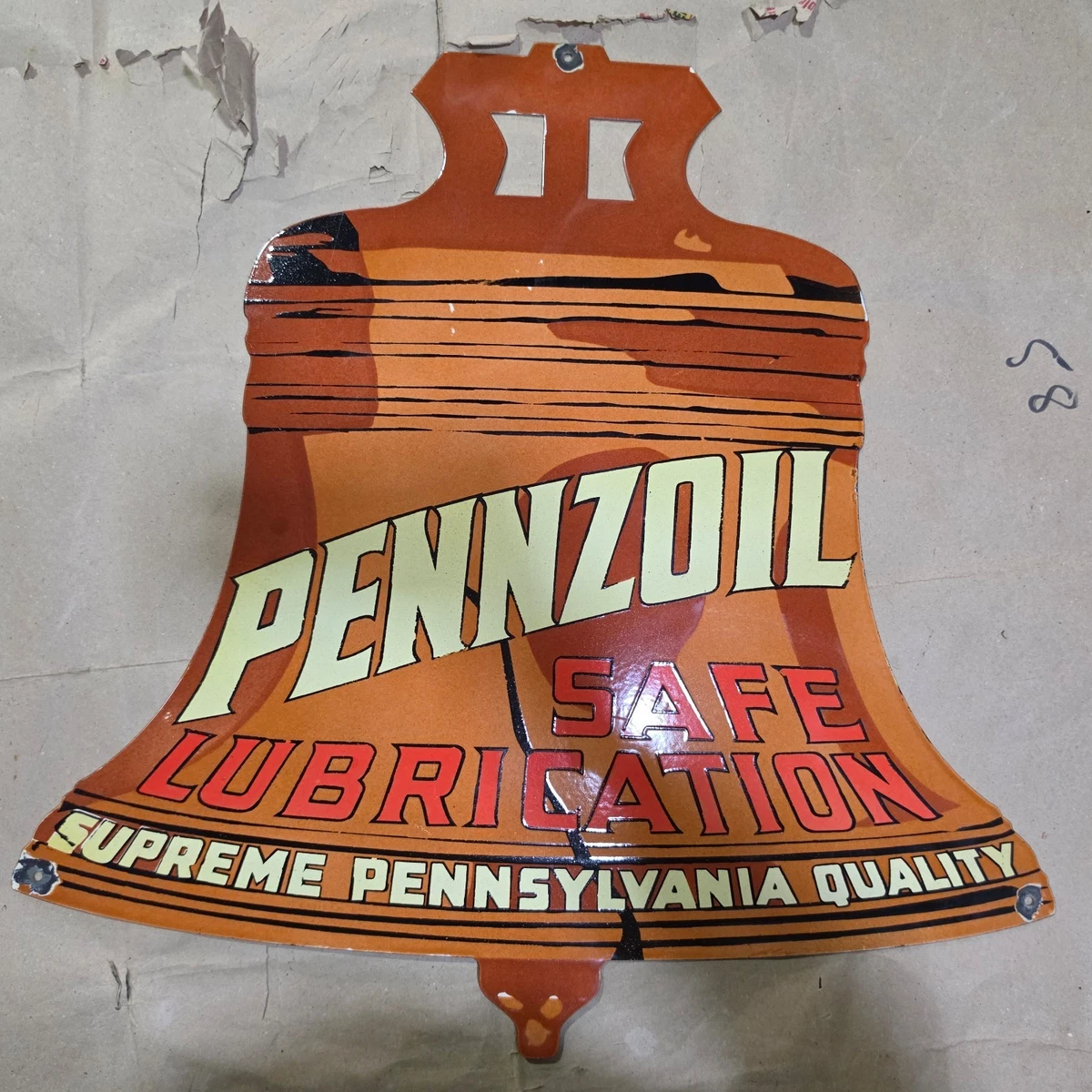 Pennzoil Sign In Original Advertising Signs (1930-1969) for sale
