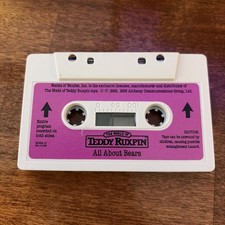 Teddy Ruxpin All About Bears Cassette Buy 2 get 1 free