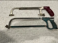 2 Vintage Hacksaws (Rugol No: 74 & Japan) - Both are intact and fully functional