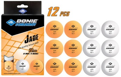 DONIC SCHILDKRÖT Tischtennisball ''Jade'' 12er Box sortiert