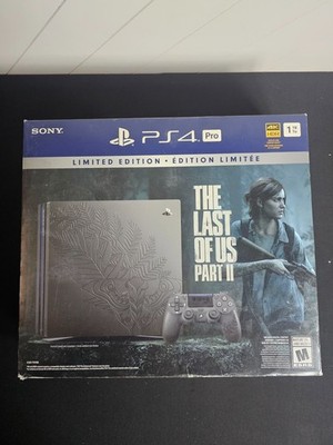 The Last of Us Part 2 PS4 Pro Console Limited Edition CIB NICE!