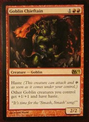 Goblin Chieftain - 138/249 - Rare - Magic 2012 Core Set