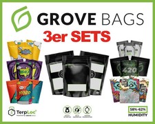 3er SETS - Grove Bags TerpLoc  15g - 30g - 10...