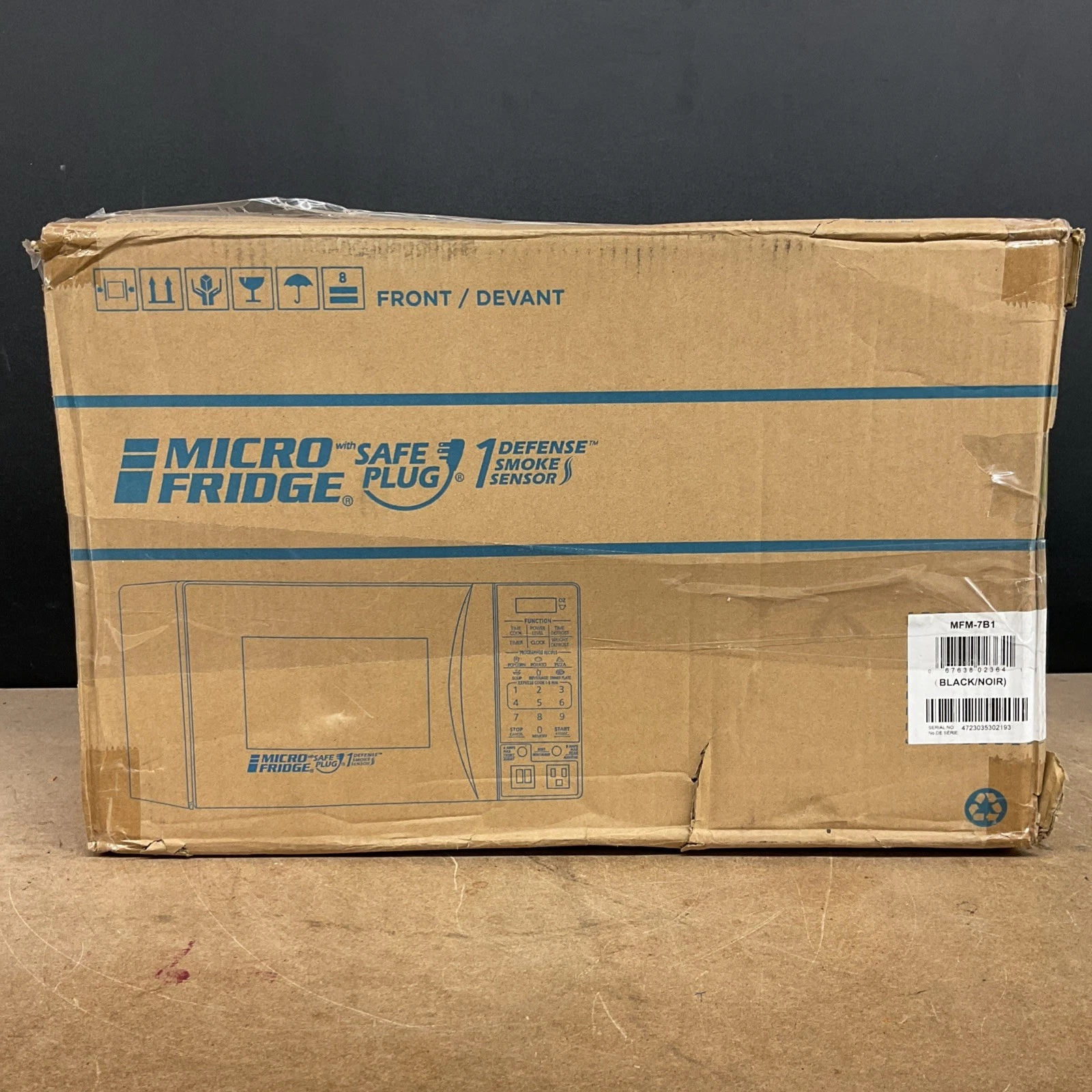 Danby MicroFridge Microwave With Safe Plug Model MFM-7B1 - Damaged Box
Opens in a new window or tab