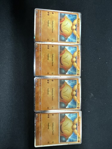 pokemon mega evolution promos makuhita - 068 068 4 Card Lot