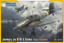 SPH72470 1:72 Special Hobby Ju87D-3 Stuka 'Stuka Experten'