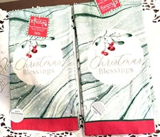 Kay Dee designs kitchen towels dual purpose CHRISTMAS BLESSING New