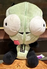 Quantum Mechanix Nickelodeon Invader Zim Gir 9 Plush Zippermouth