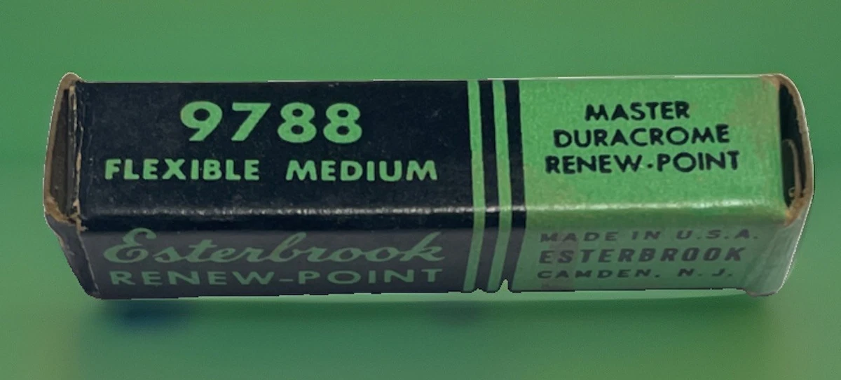 Esterbrook Fountain Pen Nib 9788  Flexible Medium ~ New Stock ~ Box