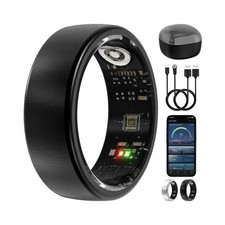 Smart Ring for Women Men, Sleep Tracker, 12 Sports Modes, Size ... FAST USA SHIP