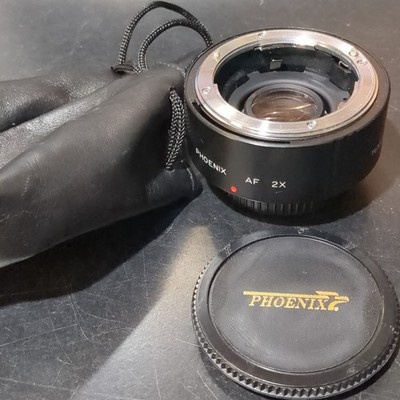 Phoenix Teleconverter AF 2X  For Nikon Excellent Condition Made In Japan 