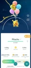 Non Shiny Pikachu Flying Balloons ( 5 Th Anniversary ) - 20k Sta.rd
