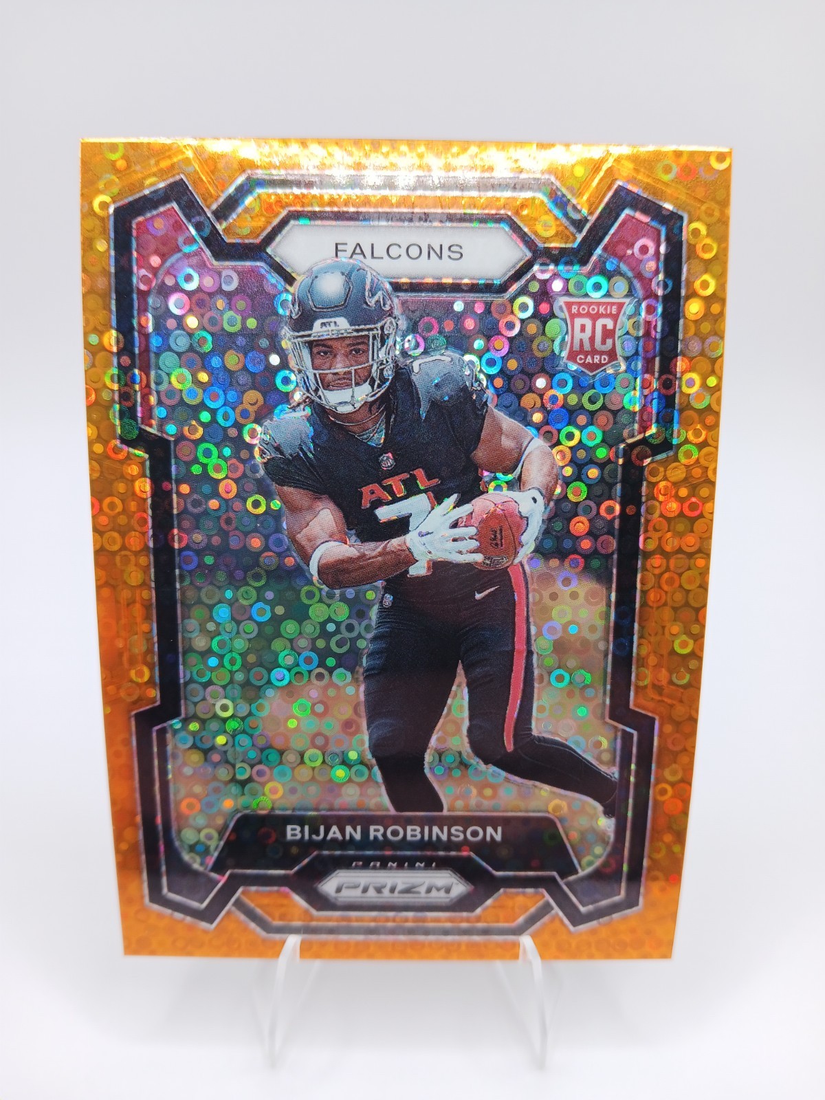 2023 Panini Prizm - Rookies Bijan Robinson #305 Disco Prizm (RC)