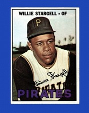 1967 Topps Set-Break #140 Willie Stargell EX-EXMINT *GMCARDS*
