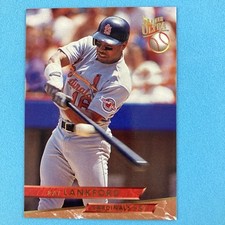 Ray Lankford 1993 Fleer Ultra Card #108 MLB St. Louis Cardinals