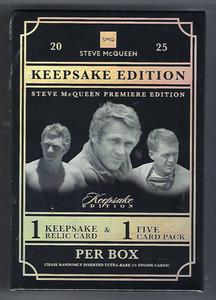 2025 Keepsake Steve McQueen Collection Box
