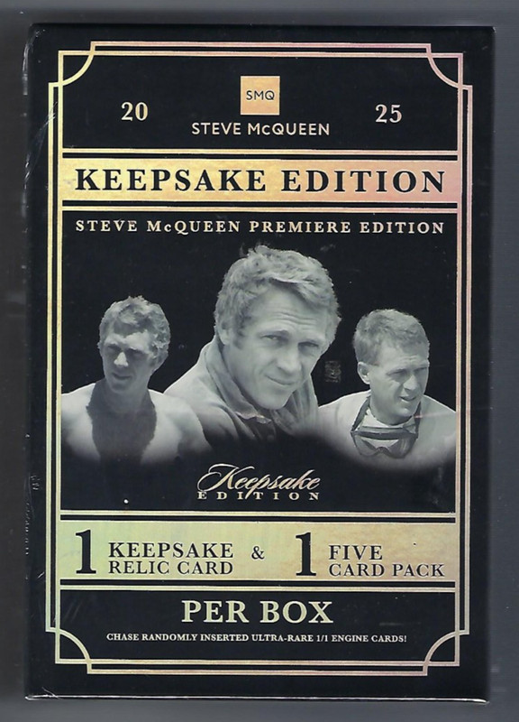 2025 Keepsake Steve McQueen Collection Box