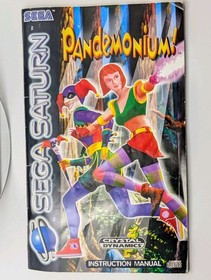 Pandemonium! | Sega Saturn | Complete with Manual | Tested & Working | PAL