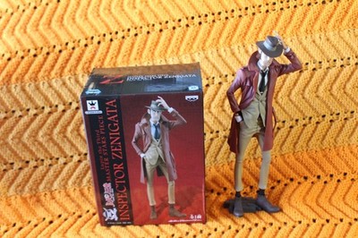 Banpresto Msp Master Stars Piece Lupine Iii Inspector Zenigata Figure 2016 Open