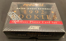 PINNACLE, 1992 MLB, ROOKIES, 30 PLAYER CARD SET BOX, NEW Sealed