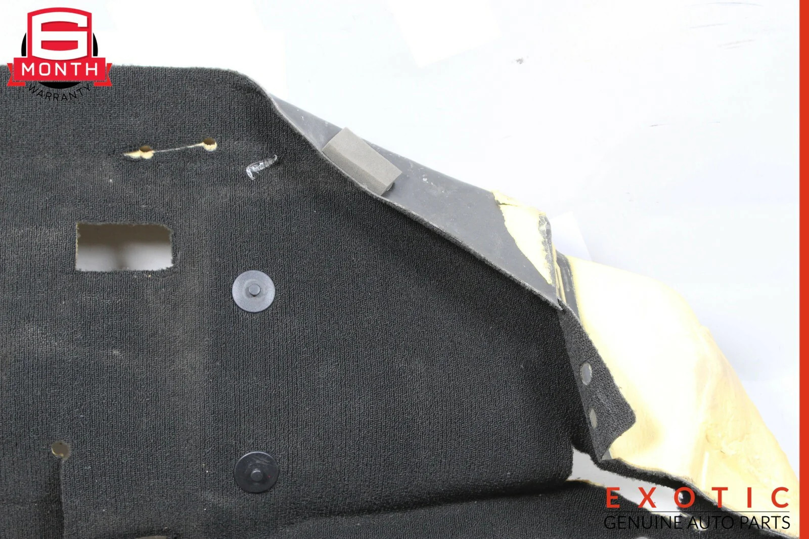 15-17 McLaren 650S Right Passenger Side Floor Carpet Mat Cover Black OEM