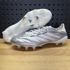Adidas Copa Pure IV Elite FG Soccer Cleats Silver Metallic Men’s 7 /  Women’s 8