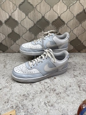 Nike Court Vision Women's Size 10 Dh3158-004 Low Sneaker Baby Blue White Sneaker