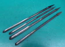 CARPENTERS VINTAGE WOOD CARVING GOUGES HERRING & SONS JUKES COULSON STOKES QTY 4
