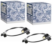2X Vemo ABS-SENSOREN Hinten Passend FüR Jeep Commander Grand | V33-72-0052