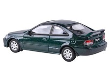 1/64 1999 Honda Civic Si EM1 Clover Green Pearl Metallic with Sunroof Paragon