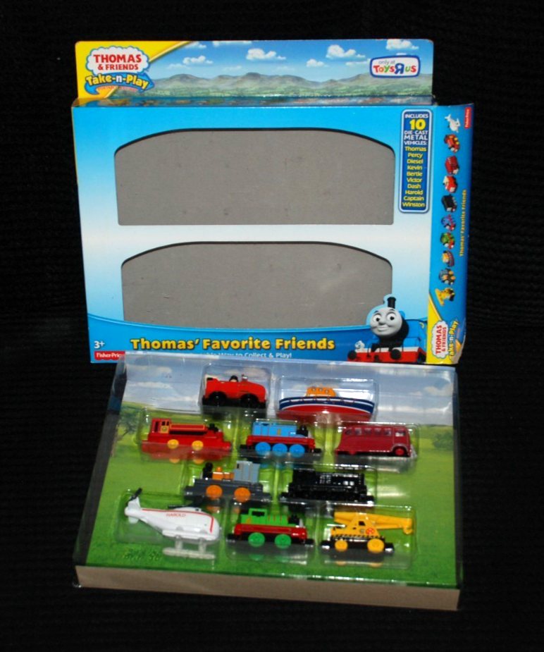 Thomas & Friends Take n Play Thomas' Favorite Friends Set inc 10 Vehicles