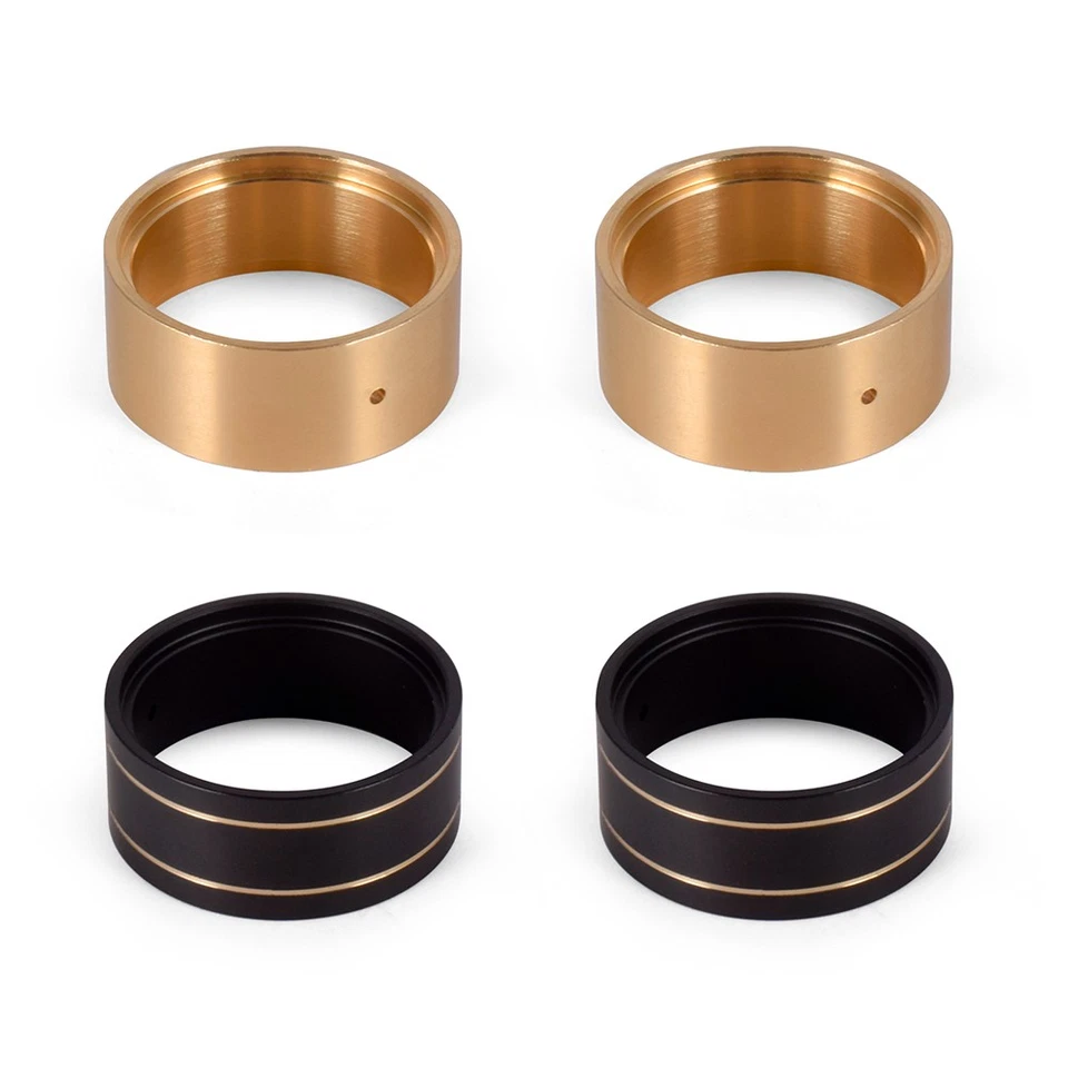 4x Messing 1.0 Beadlock Ring für 1/18 TRX4-M 1/24 SCX24 Upgrade RC Crawler Parts - Bild 4 von 4