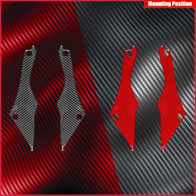 Genuine Carbon Fiber Rear Door Frame Trim For Chevrolet 2020-2024 Corvette C8