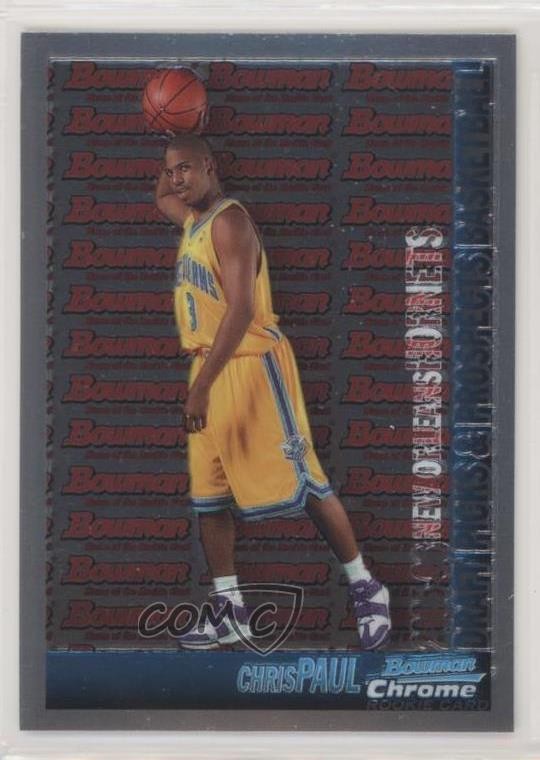 2005-06 Bowman Draft Chrome Chris Paul #111 Rookie RC 1j2