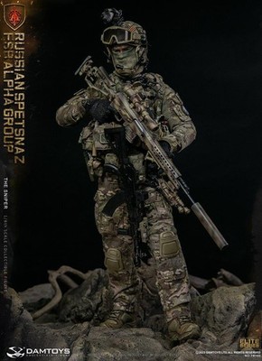 1/6 Scale Russian Spetsnaz FSB Alpha Group - The Sniper - MINT IN