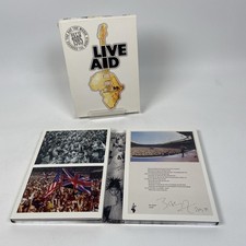 Live Aid: Feed the World  1985 Concert DVD 2004 Complete with Manual 4 Disc Set