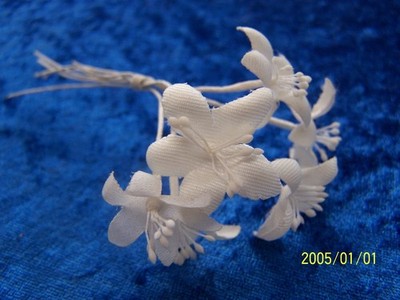 Antique Bridal Wax Flower Bouquet. Ref No. 487