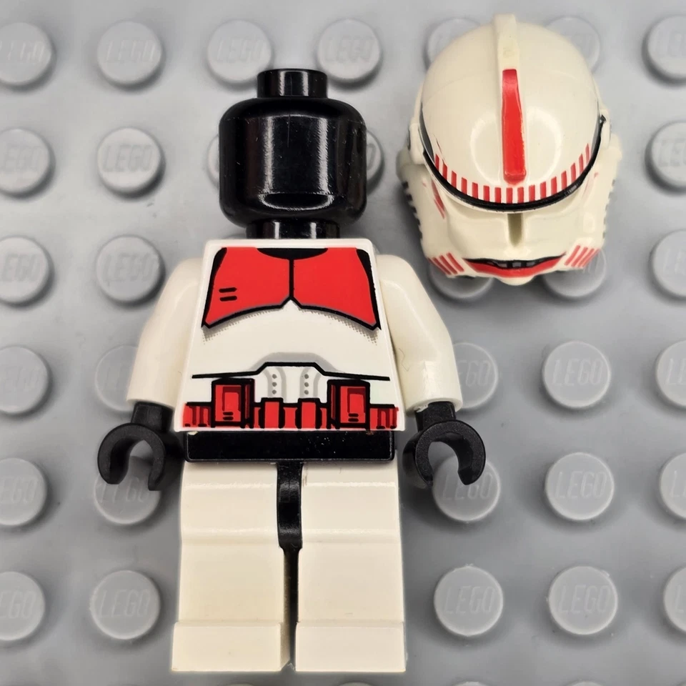 Lego Star Wars Minifigura SW0091 Clon Shock Trooper Coruscant Guard Fase 2 Foto 2 de 4