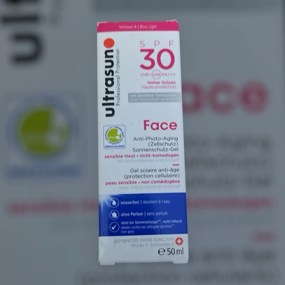ULTRASUN FACE ANTI-PHOTO-AGING SONNENSCHUTZ GEL SPF30 50 ML