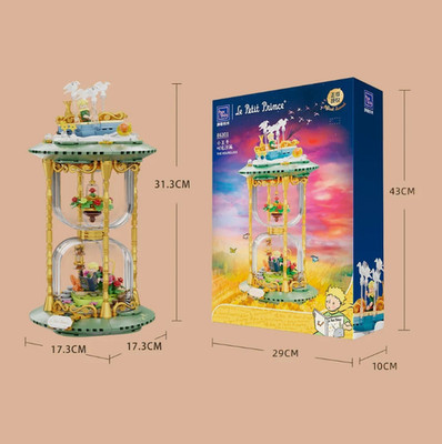 Dekorative Sanduhr Ziegel Bauset Zum Selbermachen Basteln Spielzeug für Kinder Alter 8+