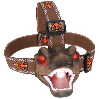 lelefa Dinosaur Kids Headlamp, T-Rex Dinosaur Led Headlamp Flashlight, Dinosa...