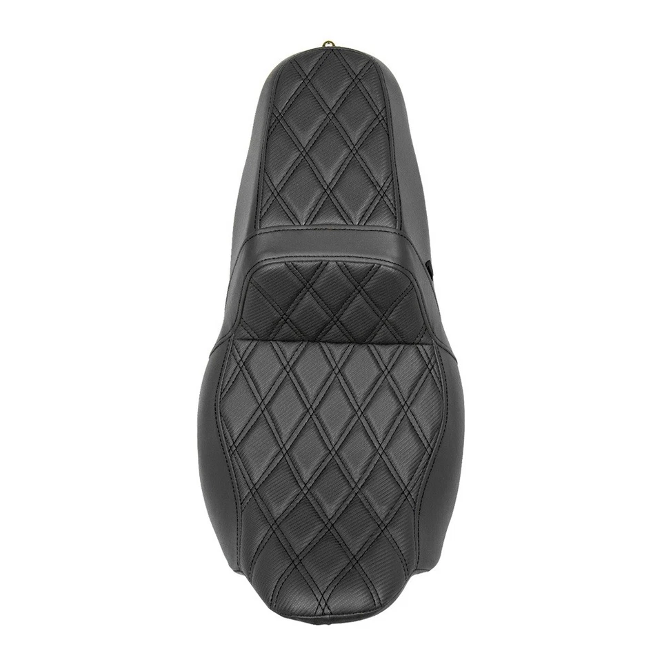 Thicker New Upgrade Gel Step-Up Seat For Harley Touring Road / Street Glide US - Image 3 of 4