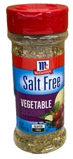 McCormick Salt Free Vegetable Seasoning 4.16 oz