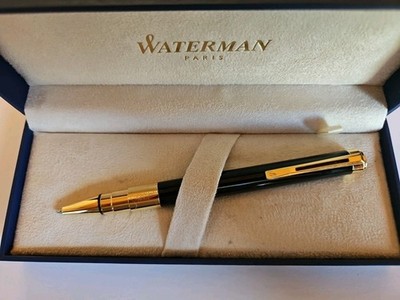 Waterman Perspektive,  Kugelschreiber,  Lackschwarz GC, In Geschenkbox Neu