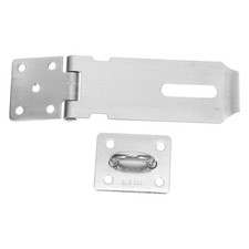 1 Set Durable Stainless Steel Door Bolt Lock Silver Security Latch for Home Use