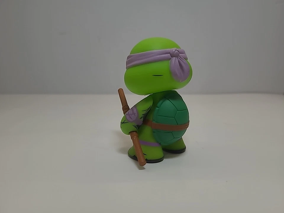 Loose 2016 Kidrobot 3" Teenage Mutant Ninja Turtles S.2 Donatello Vinyl Figure - Image 3 of 4
