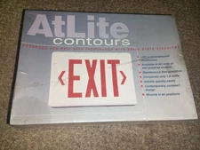 AtLite Contours PNL-RU Advanced LED Exit Sign Solid State