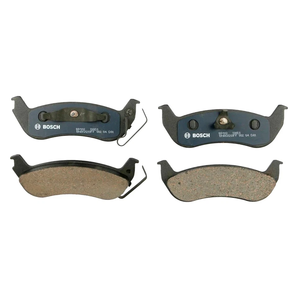 For Lincoln Town Car 03-11 Bosch QuietCast Premium Rear Brake Kit w Organic Pads - Image 2 of 2