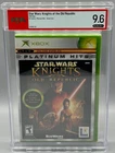 Star Wars Knights of Old Republic Microsoft Xbox Plat Hits PSA 9.6 A++ NOT WATA
