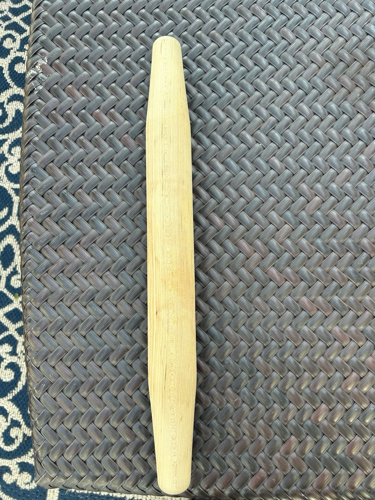 Baking French Wooden Rolling Pin Hardwood 19”